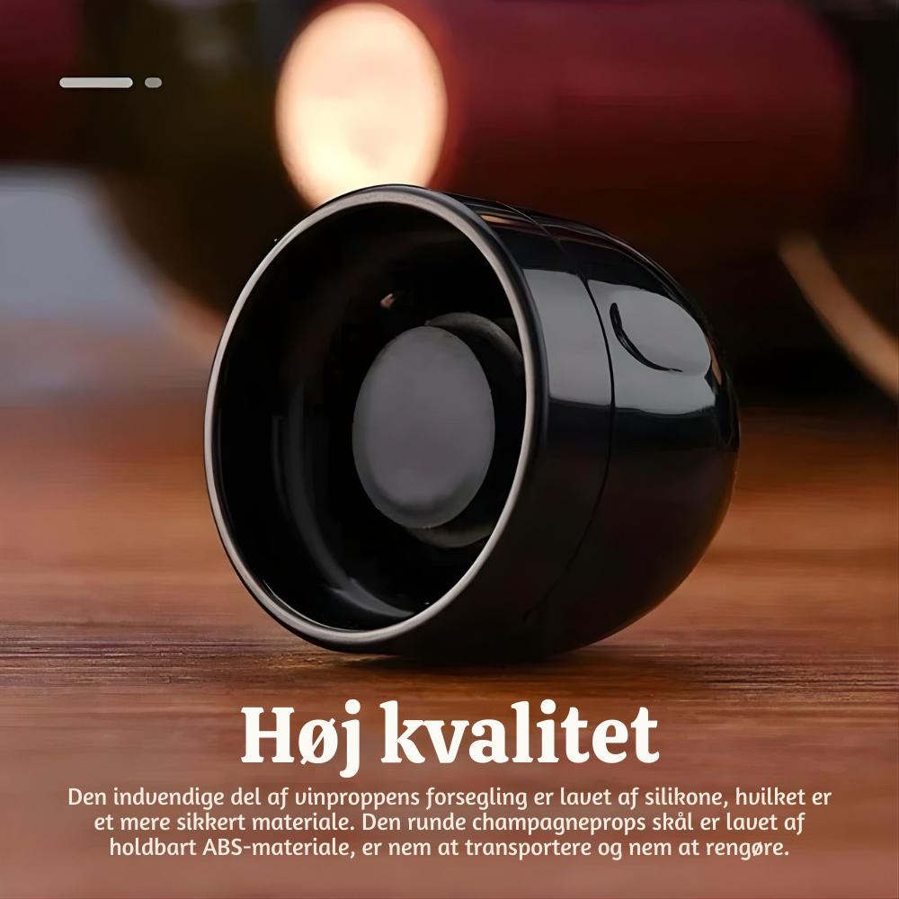 VinoLock™ – Sigillatore Rotativo Ermetico per Bottiglie di Vino e Bevande Pro