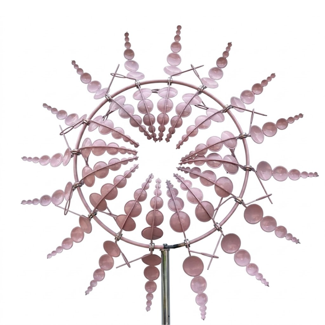 SpinBloom™ – Elegante Mulino a Vento Kinetico per il Giardino