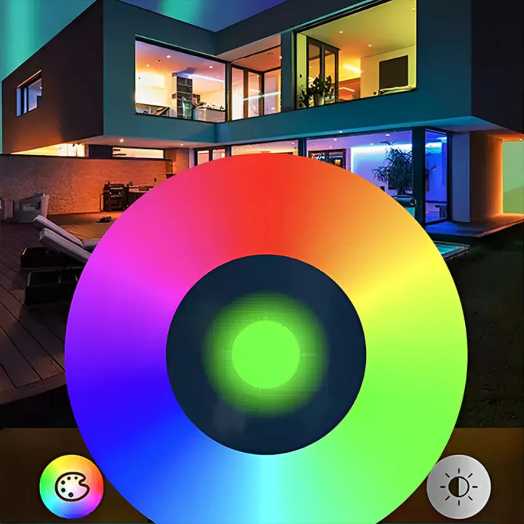 GlowVibe™ – Ghirlande LED colorate con telecomando
