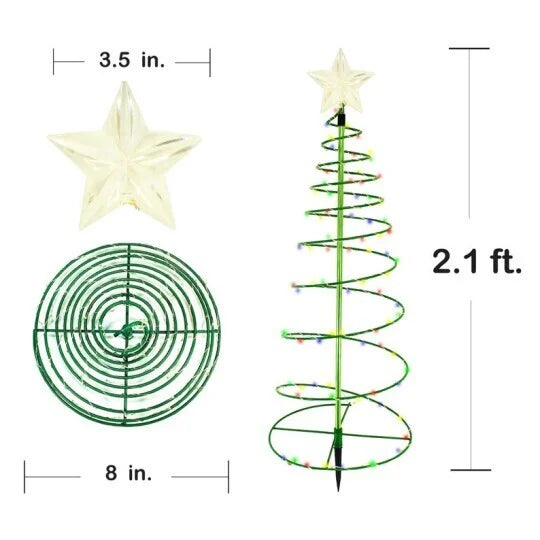 50% DI SCONTO | ShineTree™ - Albero di Natale in Metallo LED Solare con Luci [Ultimo Giorno di Sconto]