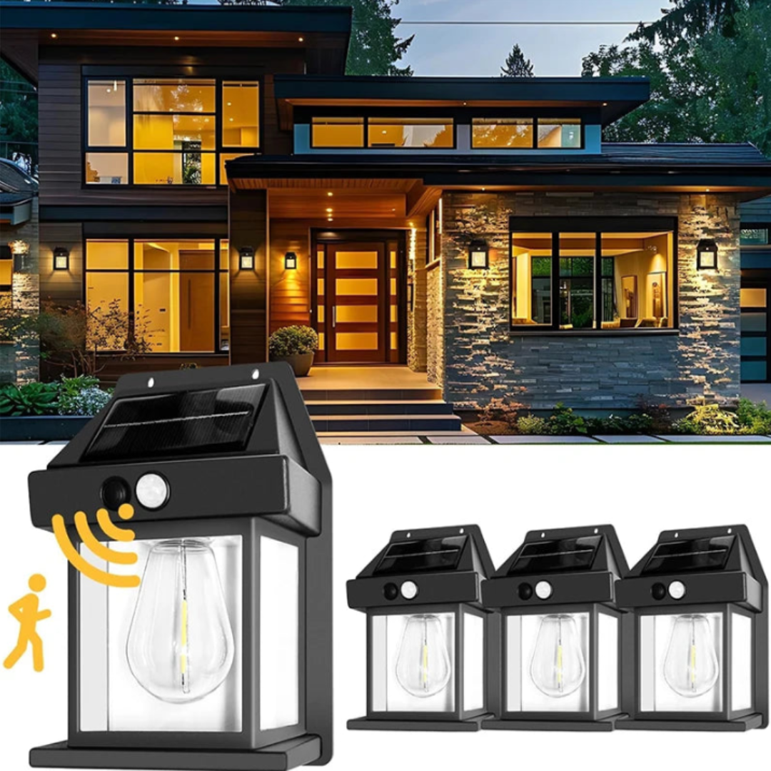 Lumoza™ – Lampe Murale Solaire Intelligente