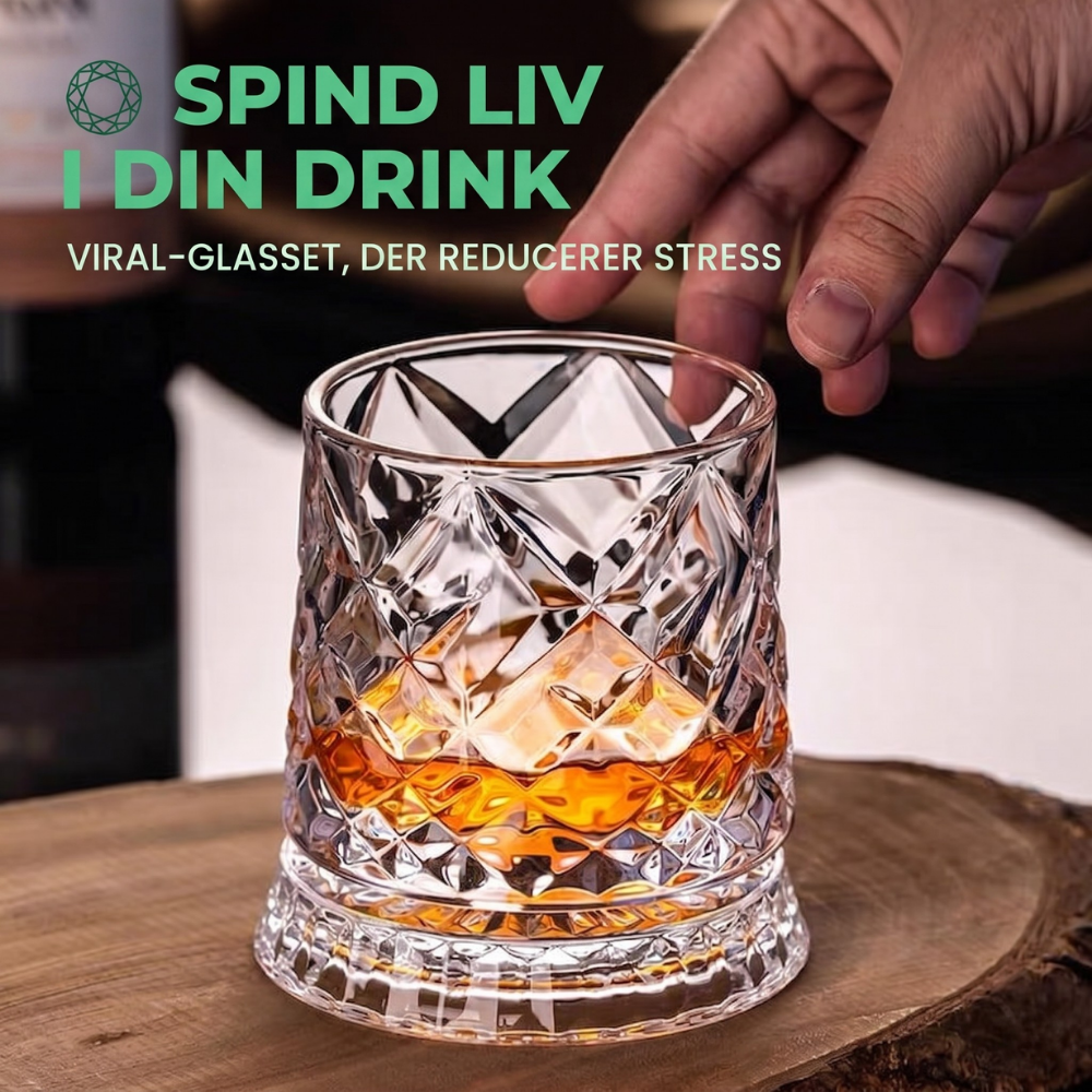 SwirlSip™ – Bicchiere da whisky in cristallo rotante 360° Premium