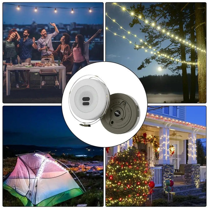 StarCord™ – Ghirlanda e Lampada Portatile Impermeabile per Esterni