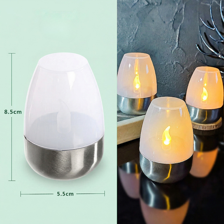 Amberis™ – Lampe de table solaire anti-flamme pour le jardin