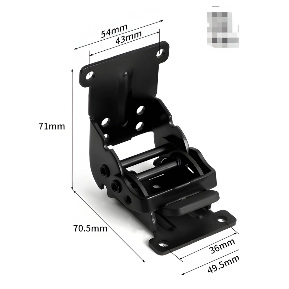 FlexHinge™ – Cerniera Pieghevole Auto-bloccante Regolabile a 90°