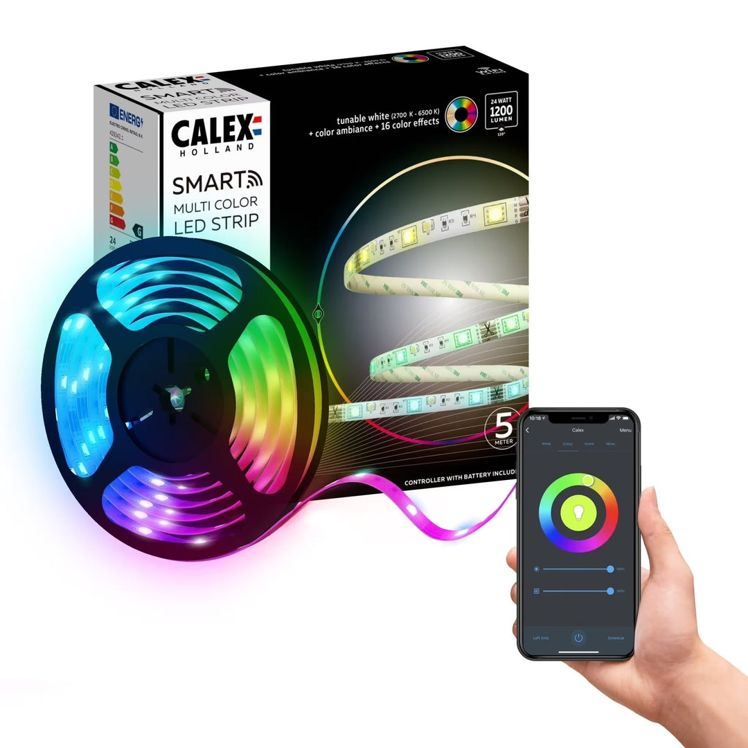 Calex Striscia LED Smart - 5m - RGB + CCT