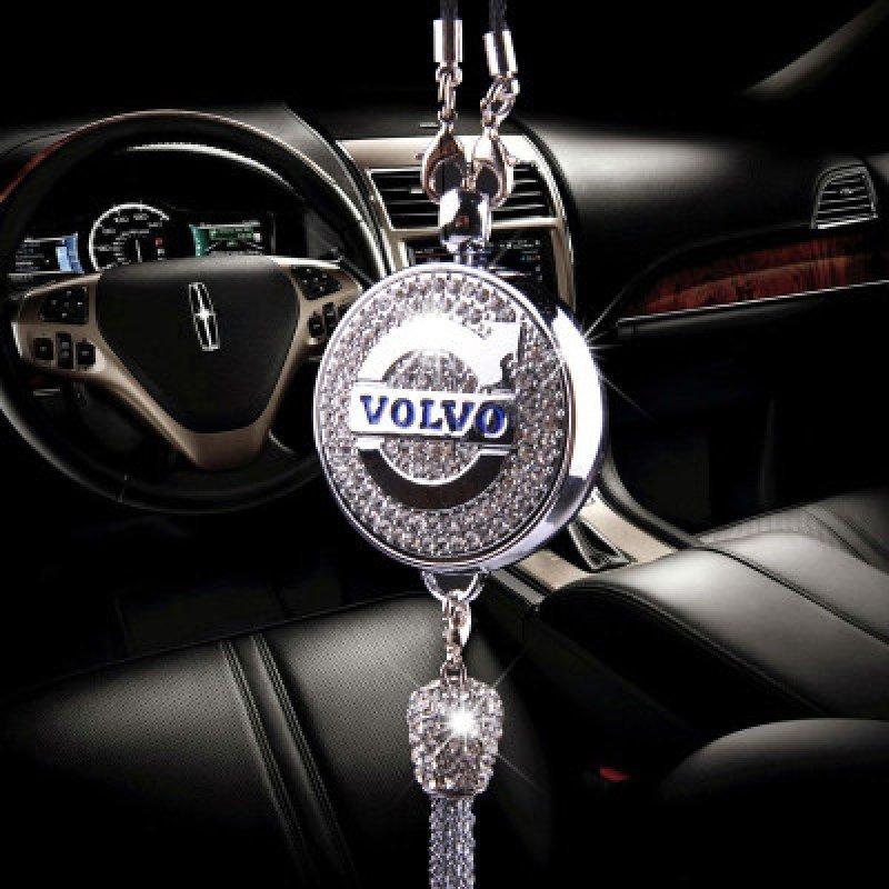 Porta-profumo Auto | Cristallo &amp; Lega di zinco | Decorazione scintillante &amp; Idea regalo