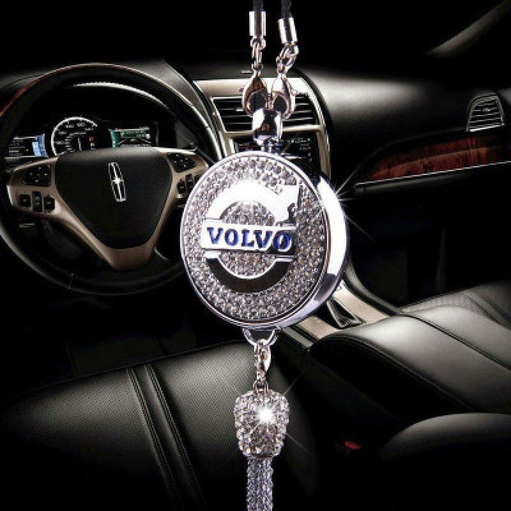 Porta-profumo Auto | Cristallo &amp; Lega di zinco | Decorazione scintillante &amp; Idea regalo