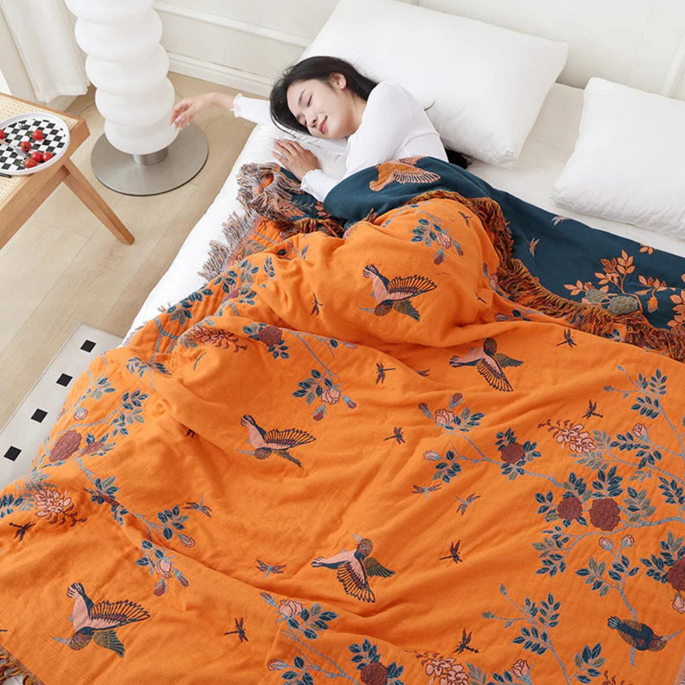 Coperta Ornata a Più Strati