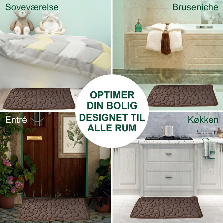 AquaDry™ – Tappeto da bagno ultra-assorbente antiscivolo
