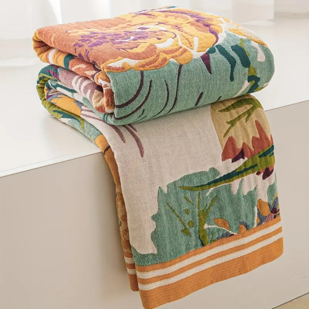 Coperta Sienna Floral Bloom