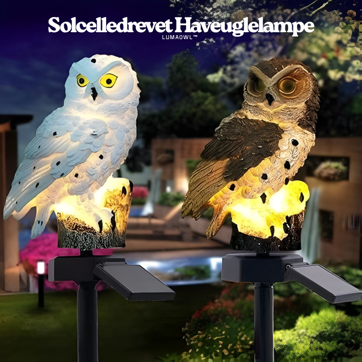 LumaOwl™ – Lampe de jardin solaire