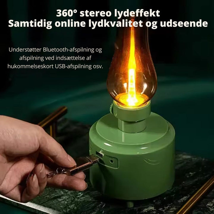 Glowtone™ – Lampada LED rétro con funzione altoparlante