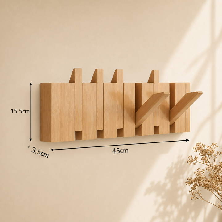 Supporto per Pianoforte Montato a Muro in Legno Salvaspazio