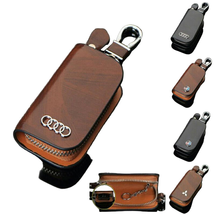 Pochette di protezione RFID per chiavi di auto | Bloccante di segnale | Design a doppio scomparto | Pochette compatta per chiavi