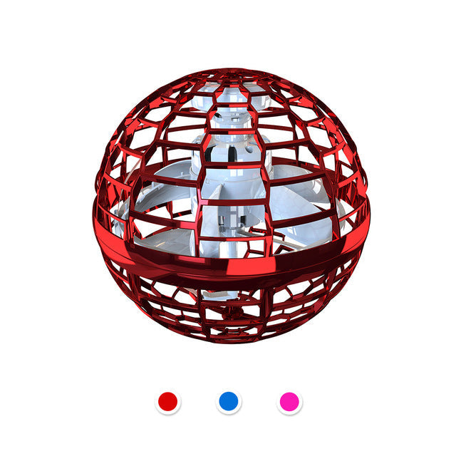 Giocattolo volante Flynova Pro, dron elicottero controllato a mano, mini UFO rotante a 360 gradi con luce, regali per bambini