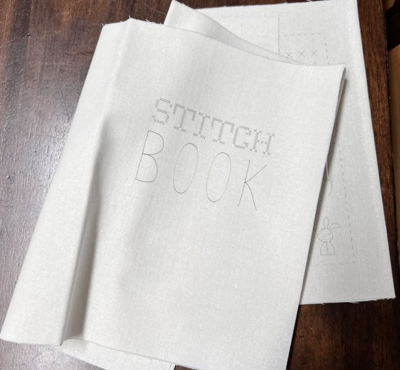 Libro di ricamo DIY | Impara 86 punti di ricamo | 7 pagine in tessuto per praticare | Per principianti e avanzati