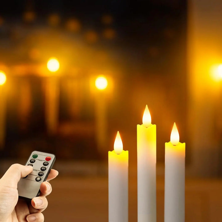 NoirFlame™ – Set di Candele LED Ricaricabili Intelligenti