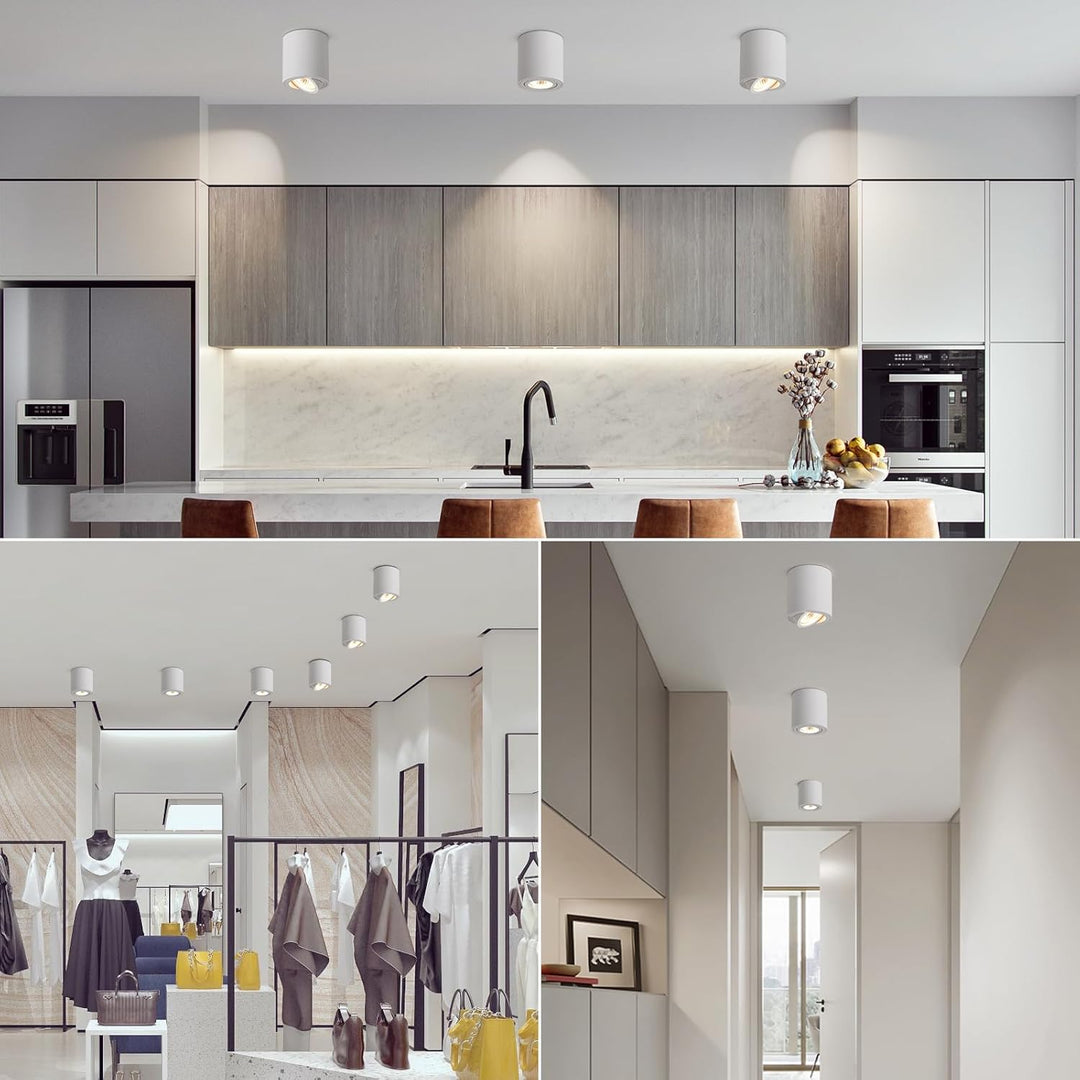 AeroBeam™ – Faretto incassato da soffitto antiabbagliamento orientabile