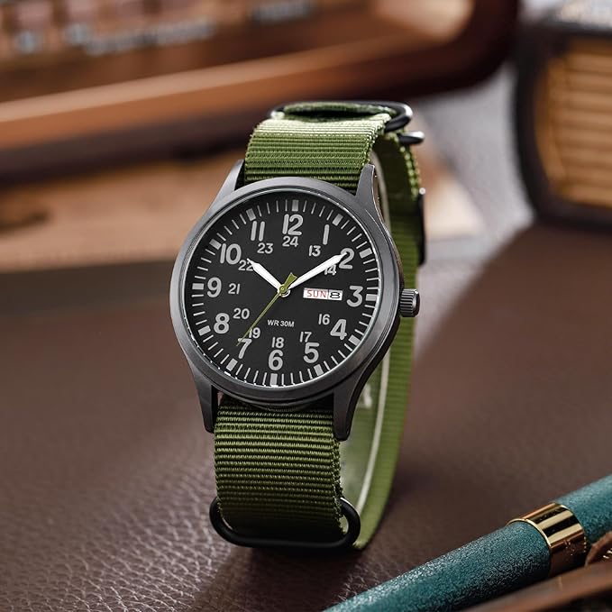 Orologio da uomo sostenibile per esterni – design resistente all&