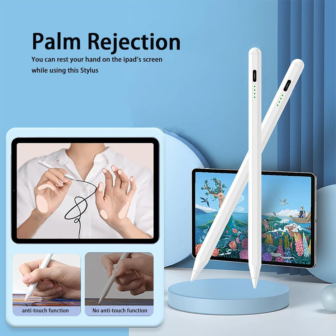 Penna Stylus Tattile Universale per Tablet - Accessori per Apple iPad, Android, Design Leggero e Durevole