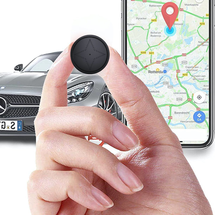 Rastreadore GPS per Auto – Dispositivo GPS Magnetico Antifurto, Monitoraggio Veicoli in Tempo Reale, Lunga Durata della Batteria