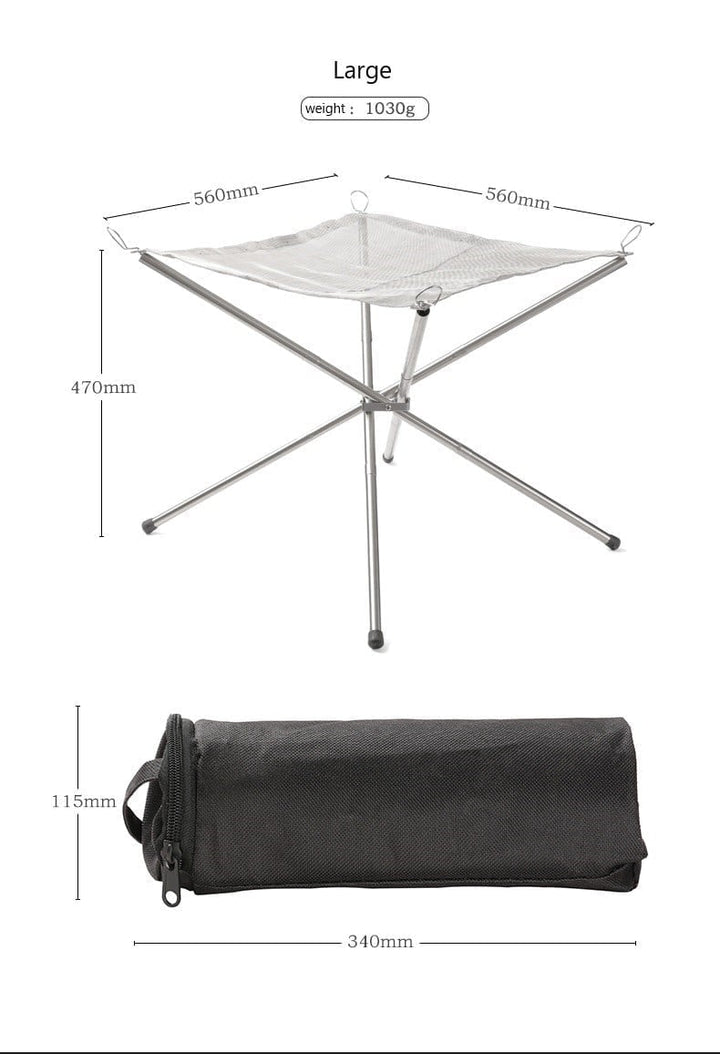 FlameFold™ Chaleur Instantanée en Plein Air