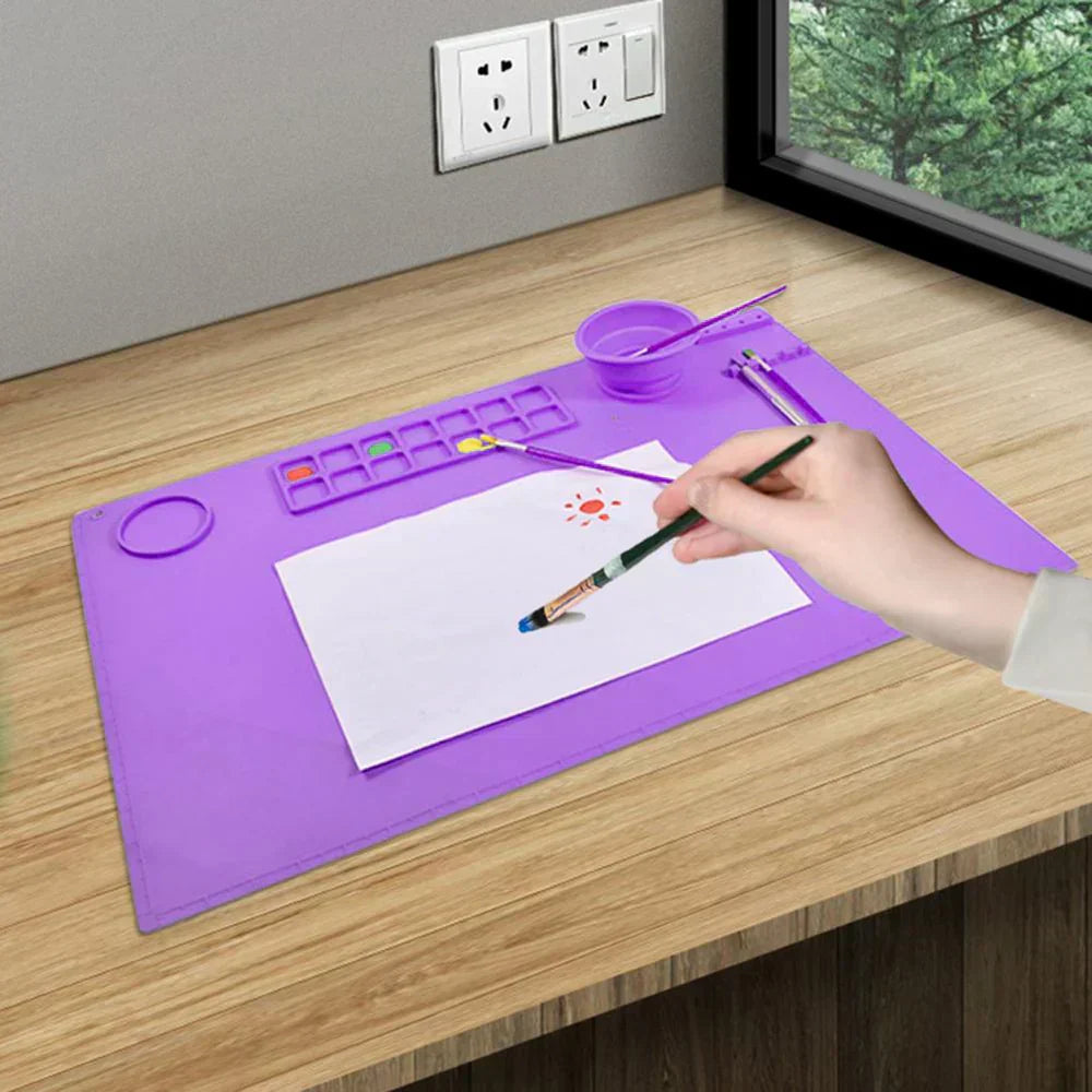 CraftyMat™ Spazio di Lavoro Divertente e Sicuro