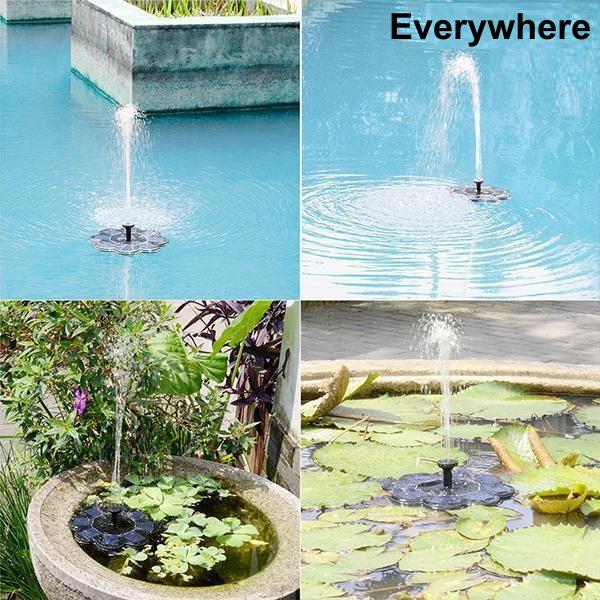 Fontana Bionica Solare per Giardini - Fontana da Pavimento / Terra
