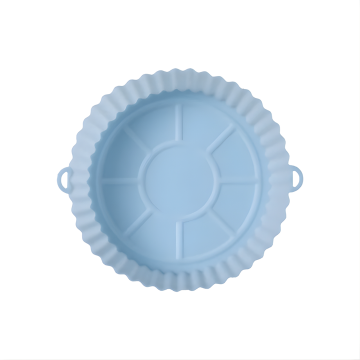 EcoFry™ – Piatto Airfryer in Silicone Riutilizzabile Antiaderente