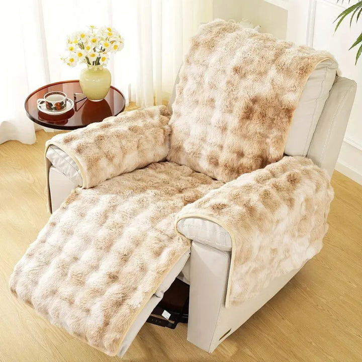 Copertura per Divano Recliner in Velluto Morbido