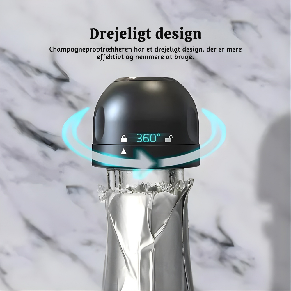 VinoLock™ – Sigillatore Rotativo Ermetico per Bottiglie di Vino e Bevande Pro