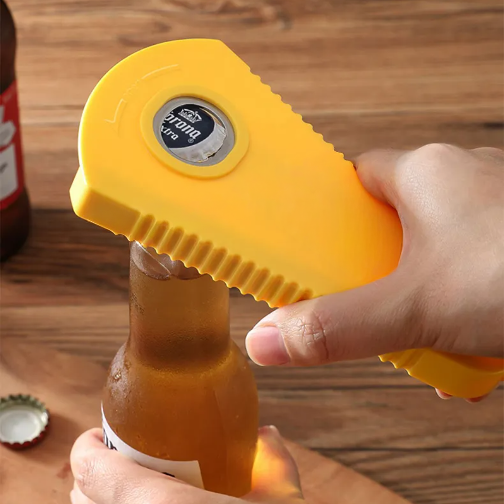 QuickPop™ – Apribottiglie e apribocca multifunzione
