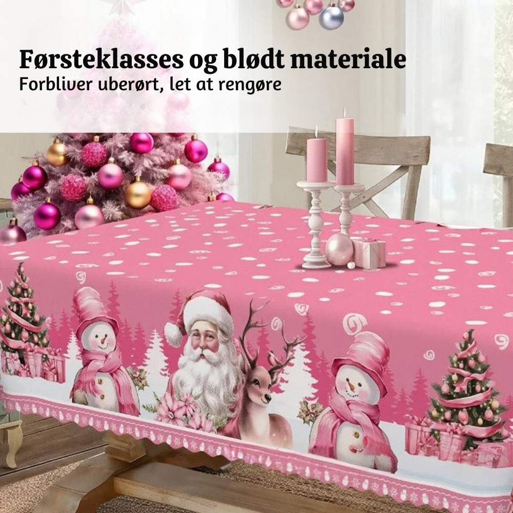 HollyDrape™ – Tovaglia di Natale Premium per la Tavola