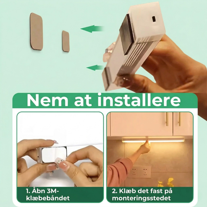 ShinePath™ – Smart Rail LED Senza Fili Con Sensore di Movimento