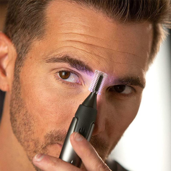 Rasoio di Precisione Ultra-Sottile – Rasatura Professionale per Barba, Naso e Sopracciglia