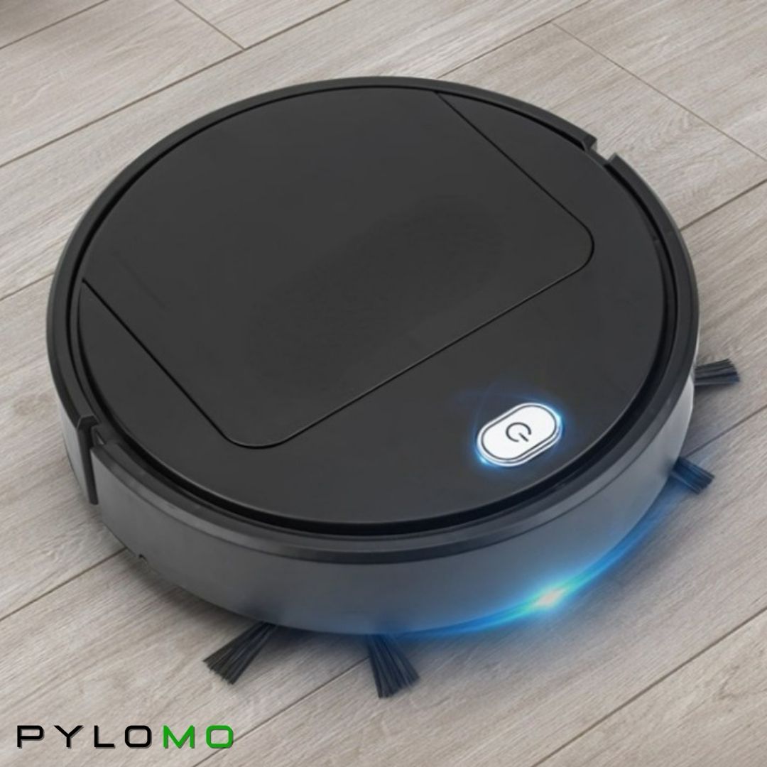 Aspirapolvere robot con funzione di pulizia | Pulizia automatica | Silenzioso e Compatto | Manutenzione del pavimento tutto-in-uno