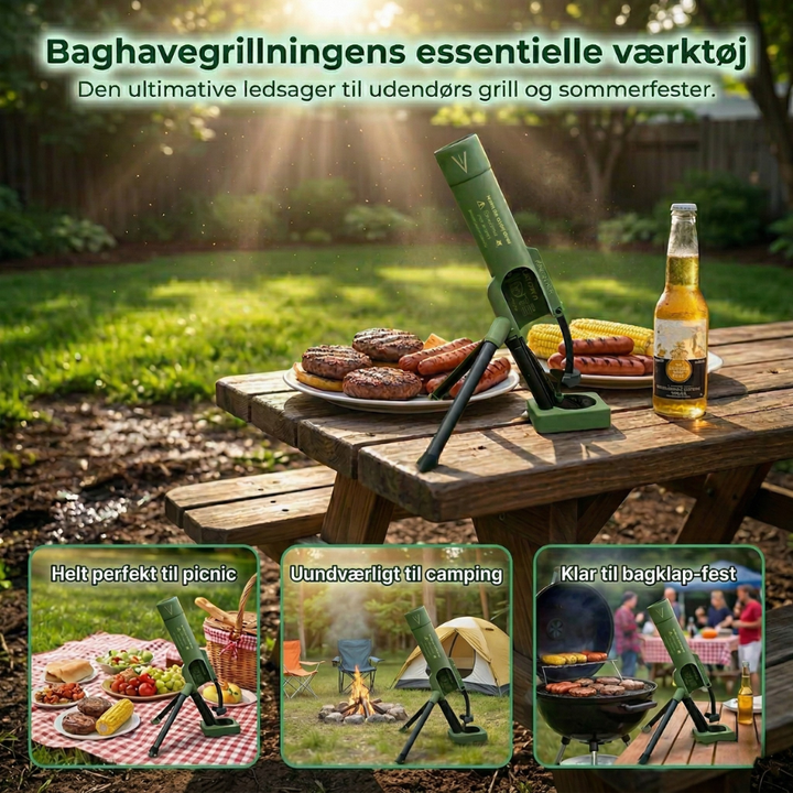 BarBlast™ – Apribottiglie a forma di cannone divertente con lanciatore