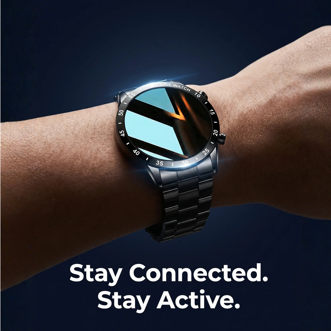 Orologio intelligente di lusso 4G – Orologio elegante con chiamate, GPS e funzioni di salute