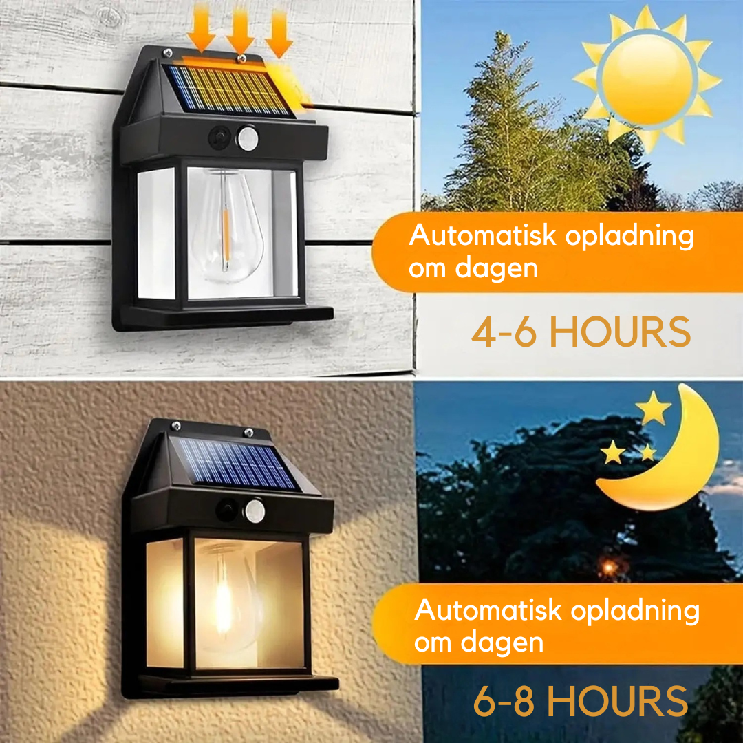 Lumoza™ – Lampe Murale Solaire Intelligente