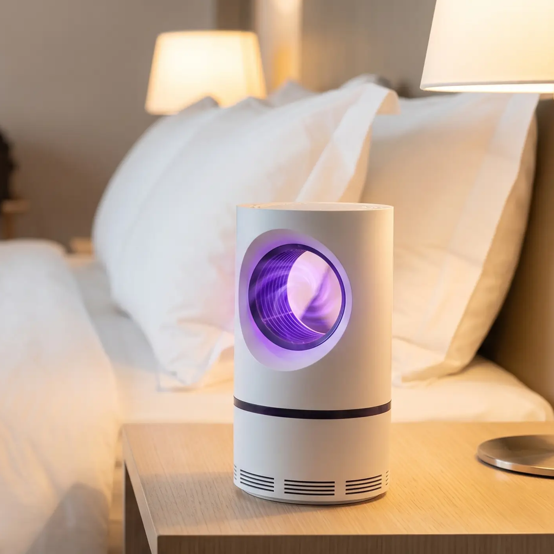 Trappola per Insetti con Luce UV - Uccide Zanzare e Mosche per Interno/Esterna