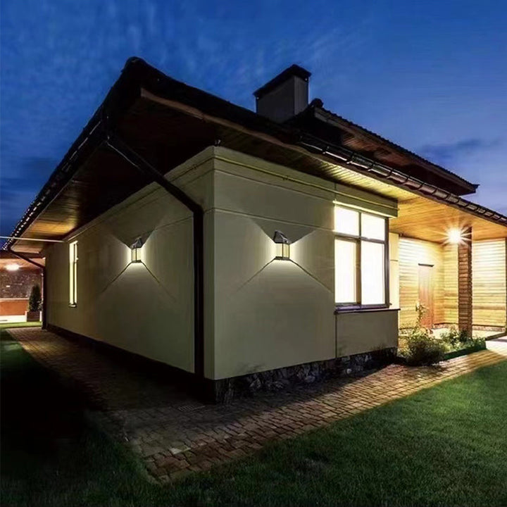1+1 Gratuito | Applique Murale Solare Wolfram per Esterni