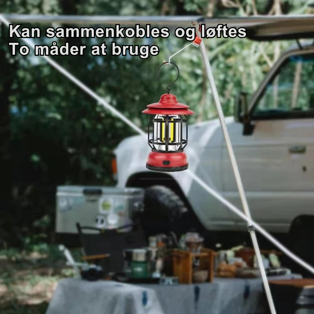LumiCamp™ – Lampe de Camping Rétro Portable