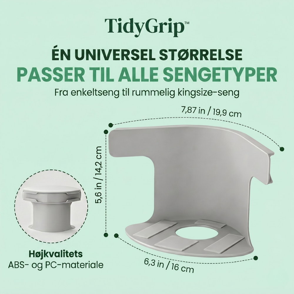 TidyGrip™ – Supporti per lenzuola antiscivolo universali per angoli