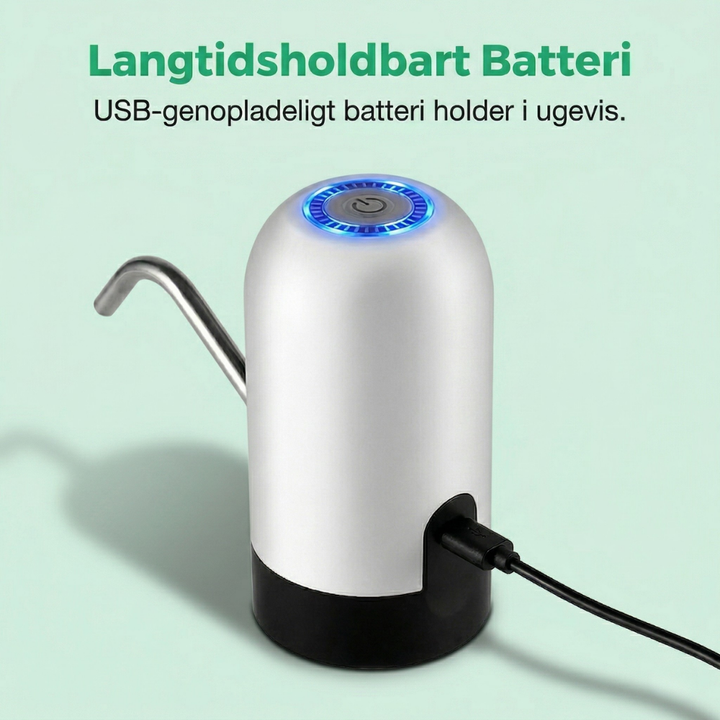 TapFlow™ – Distributore Elettrico Portatile per Acqua e Olio