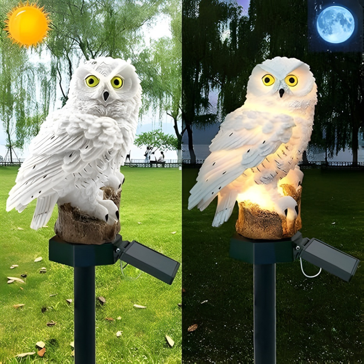 LumaOwl™ – Lampada da giardino solare Glow