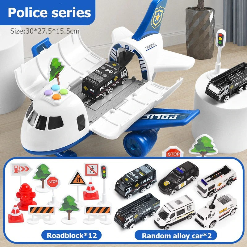 Set di Giocattoli Aeroplano XL Set di Emergenza per Bambini Ritorno a Scuola 2025 Idea Regalo