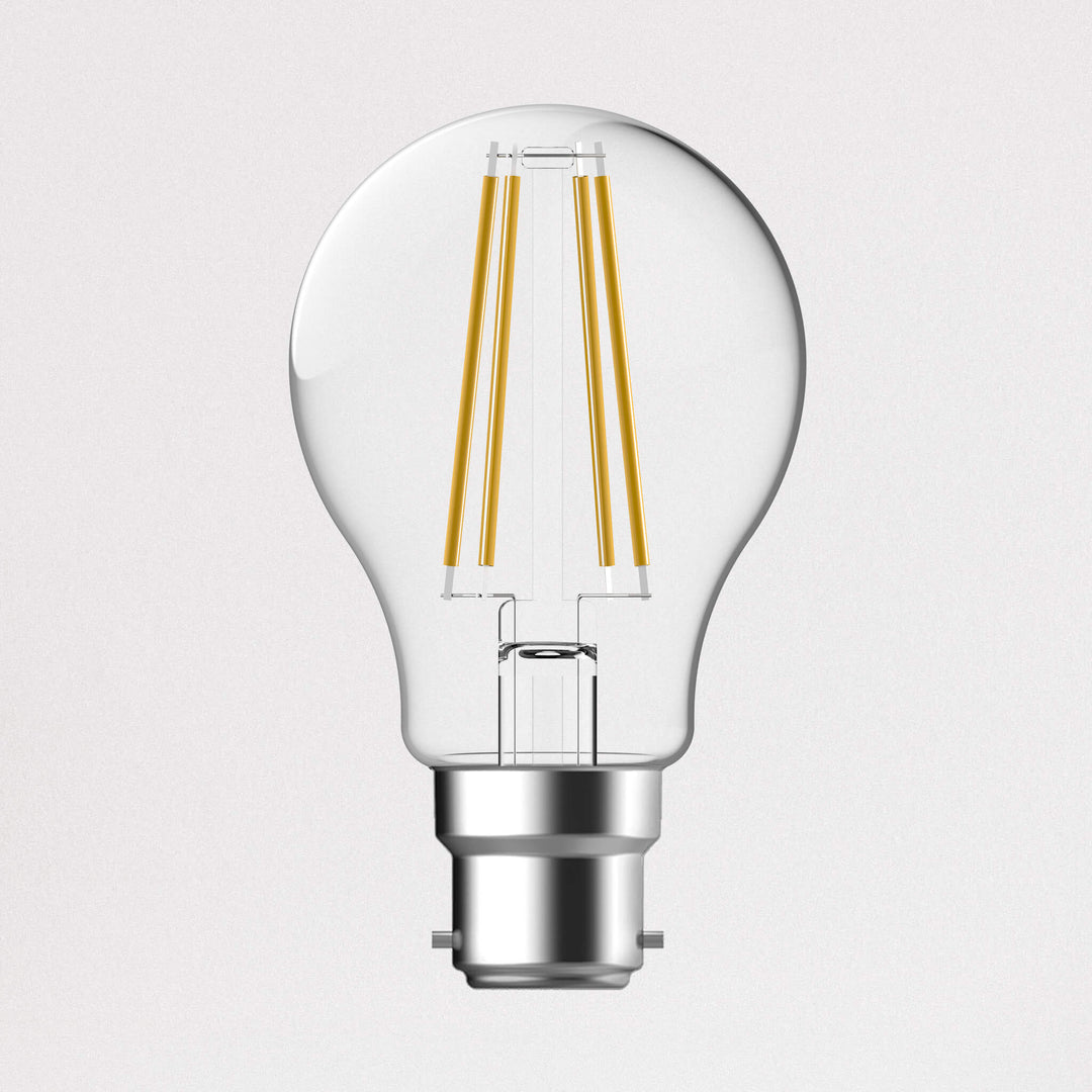 B22 8.3w 806lm A60 Luce LED Filament Dimmable Bianco Caldo (equivalente a 60w)