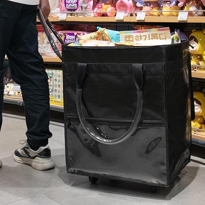 Borsa della Spesa Pieghevole e Resistente - Semplifica le Tue Spese Durante i Viaggi!