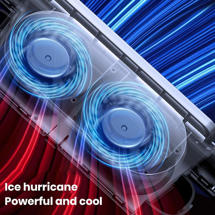 Ventilatore di raffreddamento per auto USB a 3 velocità con supporto per poggiatesta – AutoBreeze
